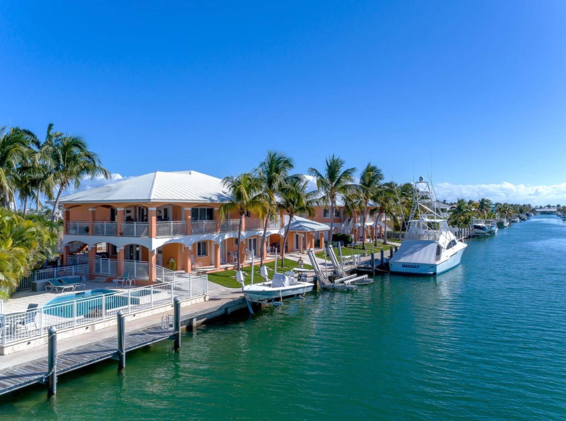 Key Colony Beach Rentals, Sleeps 12, Fl Keys, Deep Water Dock, 5 Bedrooms, Waterfront, Pool, Dock,  -- Brian Nelson