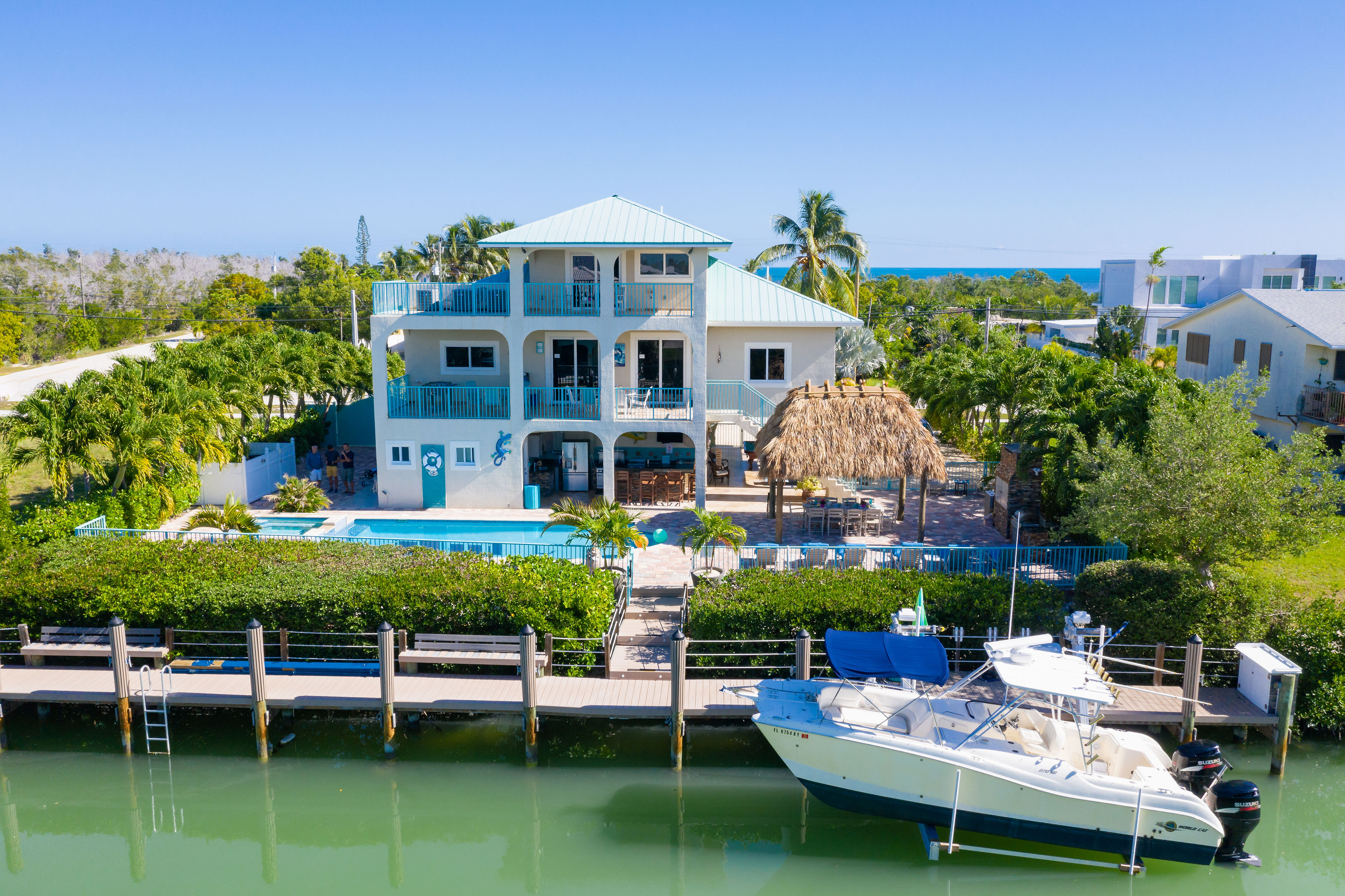 Marathon Florida Rentals, Sleeps 14, Sombrero Beach Rentals, Marathon Florida Vacation Rentals, Private Swimming Pool, Dock, Spa  -- Michael G