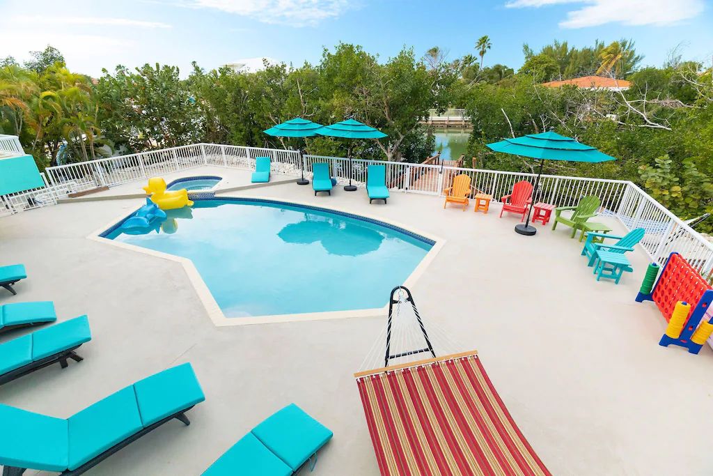 pool deck